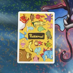 POOKIEMOOT (POKEMON FAN ART) - EVIL LOOGIA #0249 (LUGIA) - SET HIT HOLO - NM - Image 2