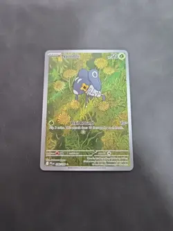 Pokemon TCG Nymble 096/094 Full Art Holo 50HP Grass Basic - Image 1