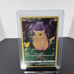 The Pokemon Company Pikachu 005/025 Celebrations Holo Rare EN 25th 2021 60HP - Image 5
