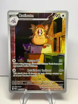 POKEMON: Raticate 099/088 Perfect Order Full Art Holo - Image 1