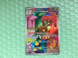 Pokemon TCG Sawsbuck 166/162 Temporal Forces Illustration Rare Holo NM - Image 1