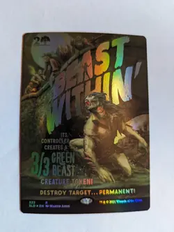 1x Beast Within 323 SLD Promo Near Mint - MTG Secret Lair Drop Series SLD X1 - Image 1