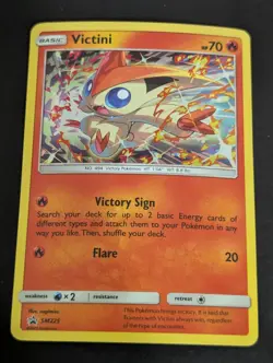 Pokemon Victini SM225 SM Black Star Promo - Image 1