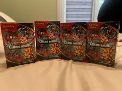 Pokemon TCG ME Chaos Rising Booster Bundle Lot Of x4 New Sealed - Image 1