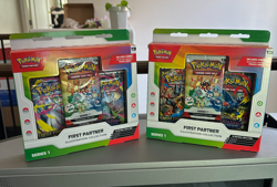Pokemon First Partner Illustration Collection Series 1 Sealed (Lot of 2) - Image 1