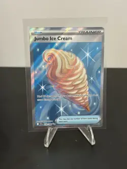 Pokemon TCG Jumbo Ice Cream Trainer Chaos Rising 109/086 Full Art English - Image 1