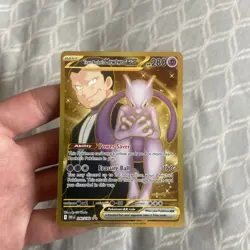 Pokemon TCG Team Rockets Mewtwo EX Special Illustration Destined Rivals - Image 2