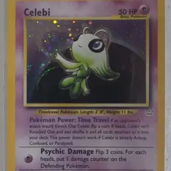 Pokemon Celebi 03/64 Neo Revelation Holo Rare 50 HP Basic English Unlimited - Image 1