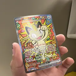 Pokemon Meowth Ex 121/088 English Perfect Order SIR - Image 3