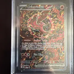 2025 Pokemon MEP EN Black Star Promo Mega Charizard UPC Oricorio ex CGC 10 - Image 2