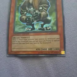 Yu-Gi-Oh Green Baboon Defender of the Forest Ultra Rare JUMP-EN014 - Image 4