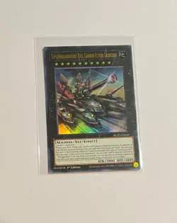 Yu-Gi-Oh! Superdreadnought Rail Cannon Flying Launcher #BLZD-EN044 UR 1st Ed NM - Image 1
