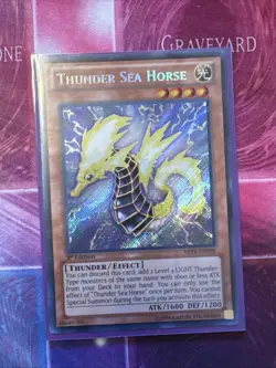 Thunder Sea Horse - ABYR-EN098 - Secret Rare - Unlimited Edition - NM - YUGIOH - Image 1