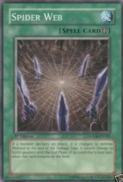 1 x Spider Web - SOVR-EN045 - Common - Unlimited Edition Near Mint, English - Image 1