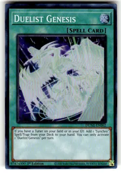 Duelist Genesis - DUNE-EN062 - Super Rare - 1st Edition Yu-Gi-Oh! NM - Image 1