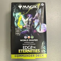 Magic the Gathering-Edge of Eternities Commander Deck - World Shaper SEALED - Image 1