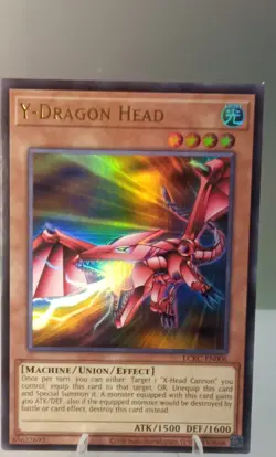 Y-Dragon Head LCKC-EN006 Legendary Collection Kaiba Unlimited|Unlimited Edition - Image 1