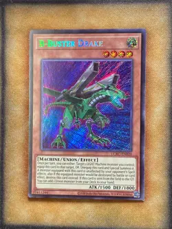 Yugioh B-Buster Drake LCKC-EN020 Secret Rare NM - Image 1