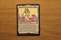 Choco, Seeker of Paradise X1 Altered Art Hand Painted MTG Magic Gathering Anime - Image 1