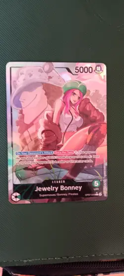 Jewelry Bonney OP07-019 Alternative Art Leader One Piece TCG English NM - Image 1