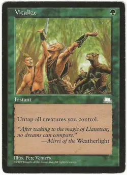 MTG Vitalize Weatherlight Common MP - Image 1