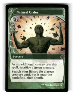 Natural Order (Future Sight) 210 Near Mint Mystery Booster 2 - Image 1
