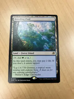 Magic The Gathering Edge Of Eternities Breeding Pool Rare 0251 MTG Foil 🔥 - Image 1