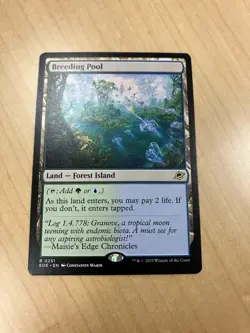 Magic The Gathering Edge Of Eternities Breeding Pool Rare 0251 MTG Foil 🔥 - Image 3