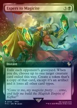 Espers to Magicite - Extended Art (Foil) (FIC) Final Fantasy Commander - NM - Image 1
