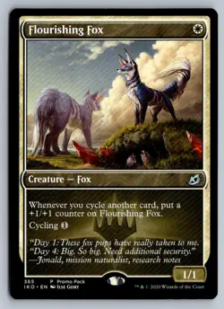 Flourishing Fox 365 Promo Promo Pack: Ikoria Magic: The Gathering Near Mint - Image 1