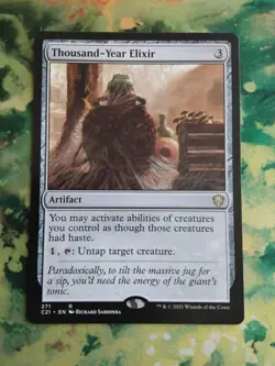 Thousand-Year Elixir Commander 2021 Regular *NM* - Image 1