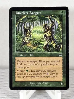 Birchlore Rangers *Common* Magic MtG x1 Onslaught MP - Image 1