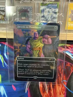 SEALED 2026 Swords to Plowshares P0001 Magic The Gathering Promo PSA Magazine - Image 3