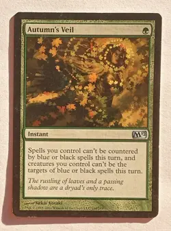 Magic MTG - Autumn's Veil - M12 2012 Core Set - MP - Image 1