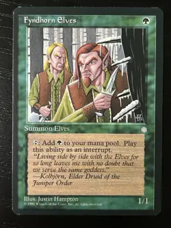 MTG Fyndhorn Elves Ice Age Regular - Image 1