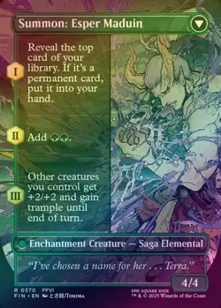 Esper Origins/Summon: Esper Maduin - Borderless (Foil) (FIN) Final Fantasy - - Image 2