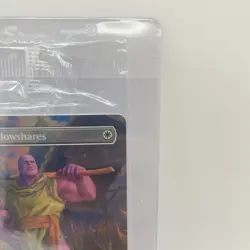 Swords to Plowshares - Foil Borderless PSA MTG Magic the Gathering Sealed Thanos - Image 3