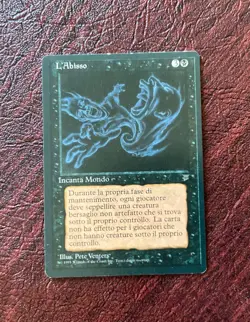 The Abyss (Italian) - Legends (LEG) - LP - MtG Magic - Image 1