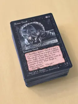 MTG Fallen Empires Complete Common Set (121 Cards) NM/LP - With UltraPro Deckbox - Image 1