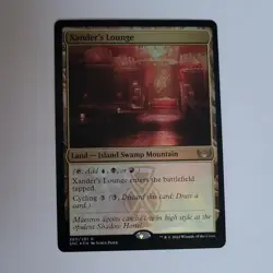 Magic The Gathering Xander's Lounge New Capenna Rare Land Foil EN 260 Paick - Image 1