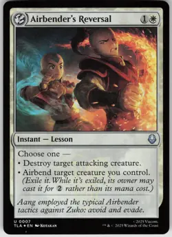 MTG Airbender's Reversal Foil NM Avatar: The Last Airbender Magic 7 - Image 1