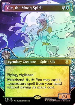 Foil Yue, the Moon Spirit (Showcase) [Avatar: The Last Airbender] MTG - Image 1