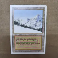 MTG Taiga - Revised Edition - Lightly Played (LP) - Dual Land - 1994 - Image 2
