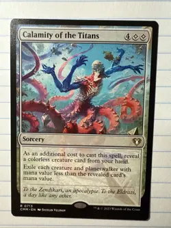Calamity of the Titans Commander Masters Regular - Image 1