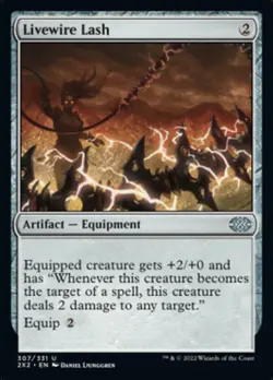 Livewire Lash [Double Masters 2022] Magic MTG - Image 1