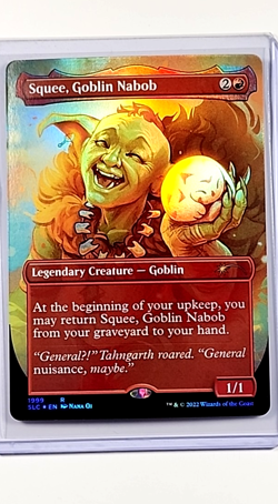 2022 MTG Magic the Gathering Secret Lair 30th Countdown Foil Squee Goblin Nabob - Image 1