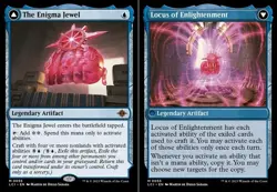 1 x The Enigma Jewel // Locus of Enlightenment - Foil - The Lost Caverns of Ixal - Image 1