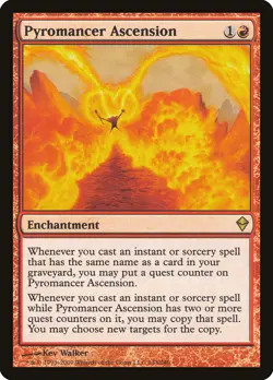 Pyromancer Ascension [Zendikar] Magic MTG - Image 1