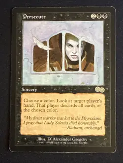 1x Persecute (146) Urza's Saga Played MTG Magic the Gathering x1 MKE - Image 1