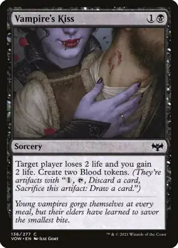 VAMPIRE'S KISS X 4 N/M INNISTRAD CRIMSON VOW MAGIC THE GATHERING - Image 1